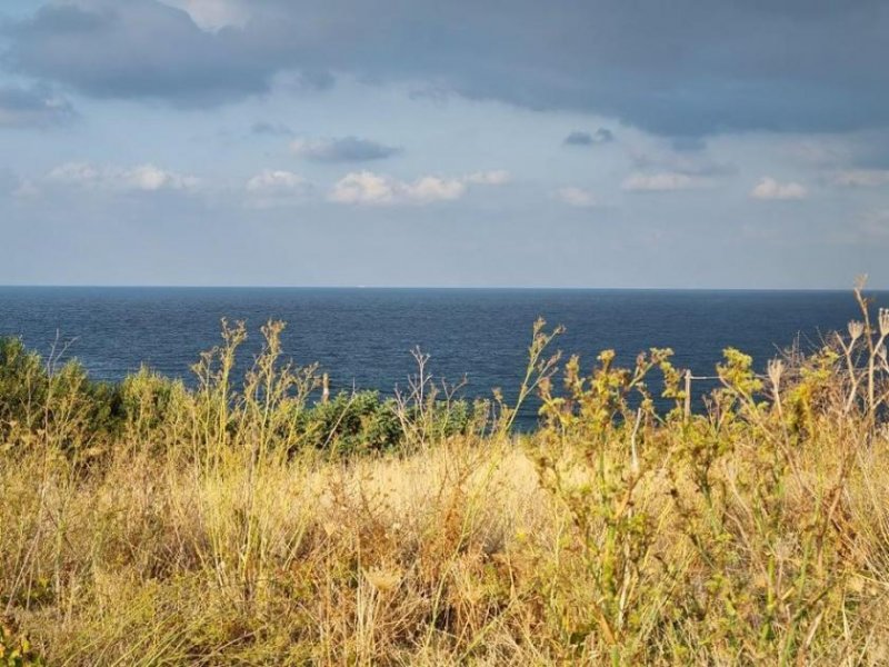 Mochlos Kreta, Mochlos: Baugrundstück direkt am Meer zu verkaufen Grundstück kaufen